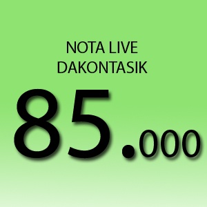 NOTA LIVE DAKONTASIK