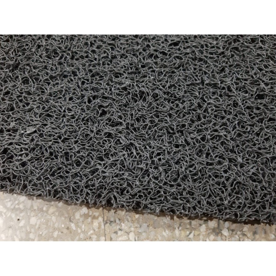 Keset Mie Bihun PVC 40x60 Grey, Karpet Anti Slip, S Mat, Kamar Mandi-3