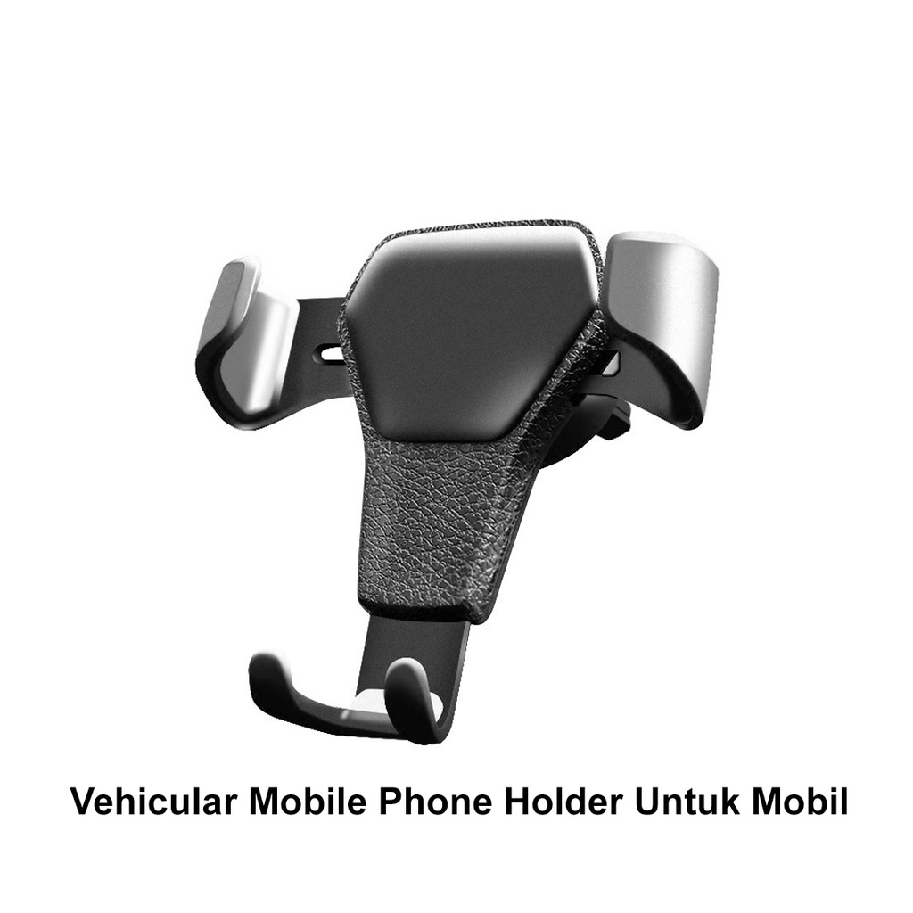 VEHICULAR MOBILE PHONE HOLDER CAR 2 IN 1 HOLDER HP MOBIL