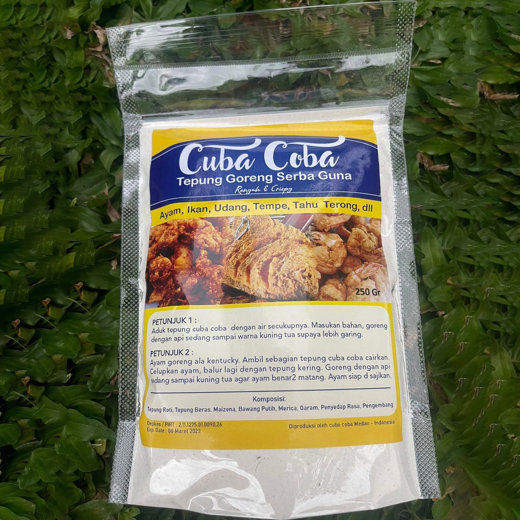 

Cuba - Coba (Tepung Goreng Serba Guna)