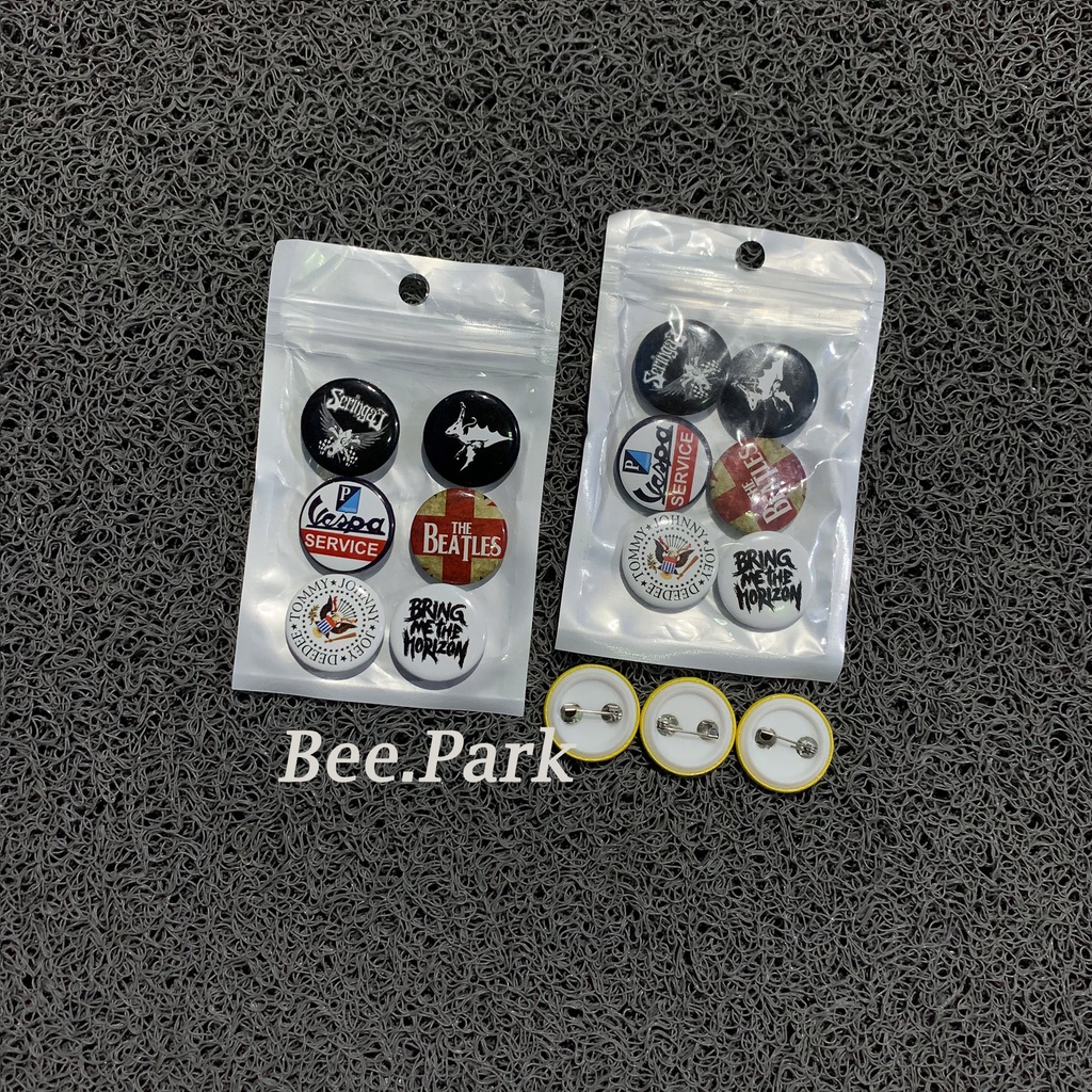 Pin Button/Pin Brosh Paket