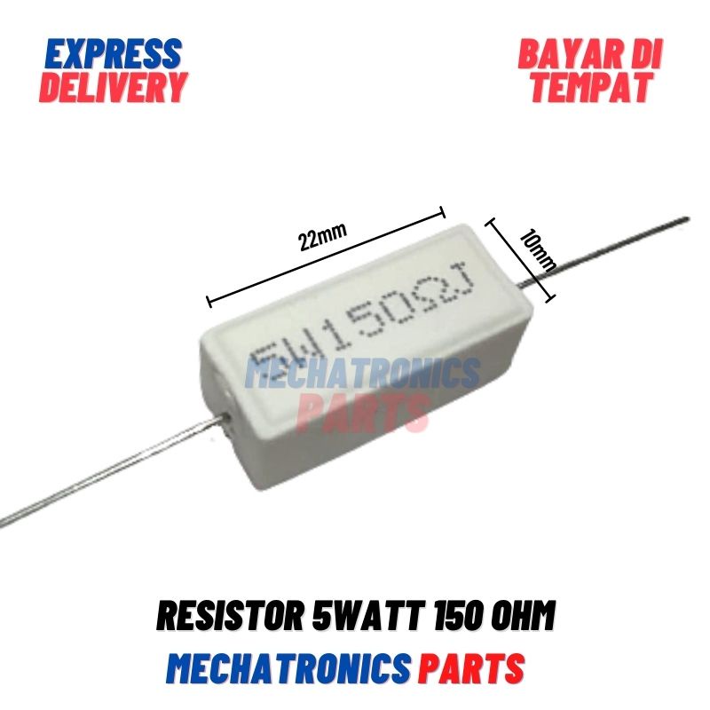 [PAS-9313] RESISTOR 5WATT 150OHM