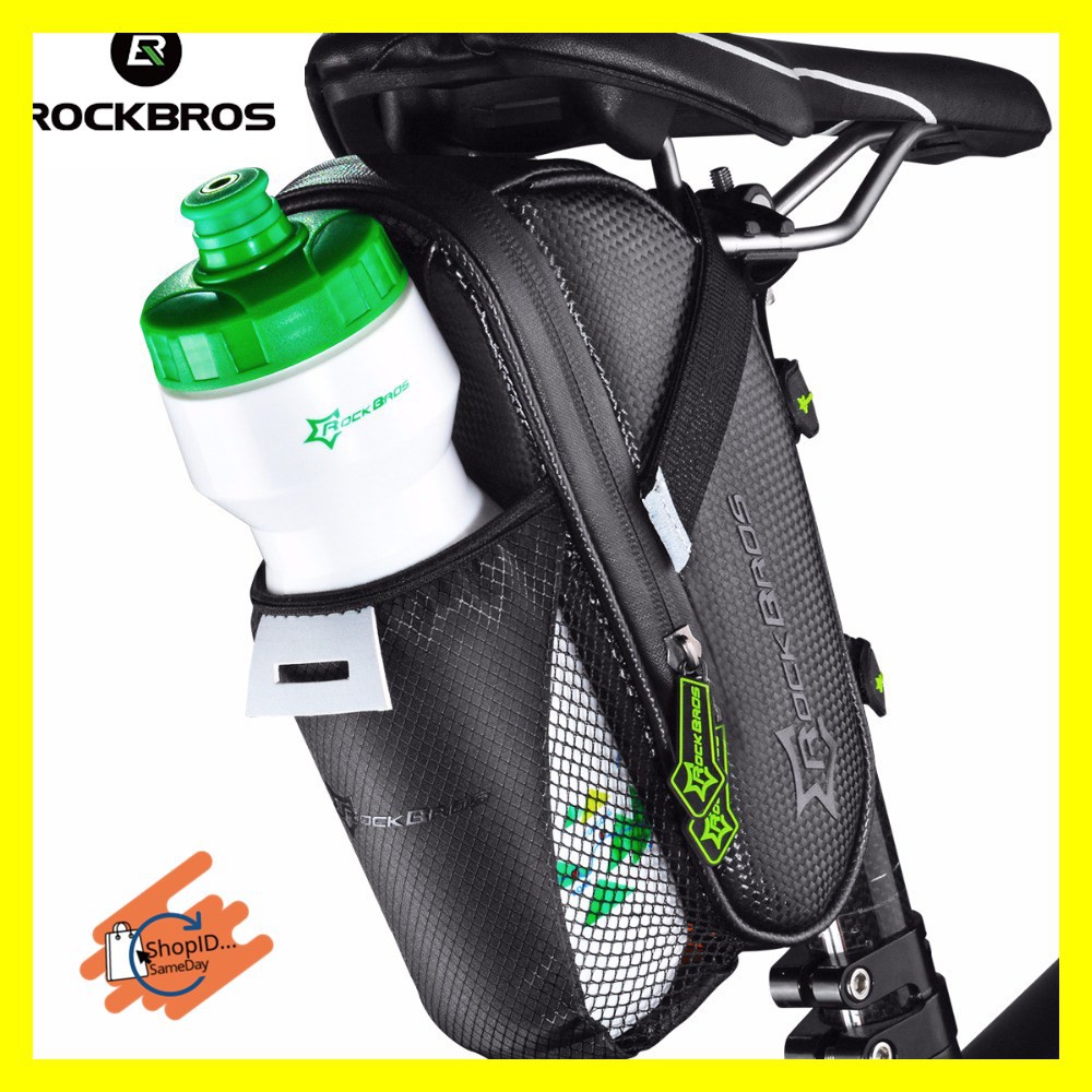 Rockbros Tas Sepeda Microfiber Waterproof dengan Holder Botol Minum