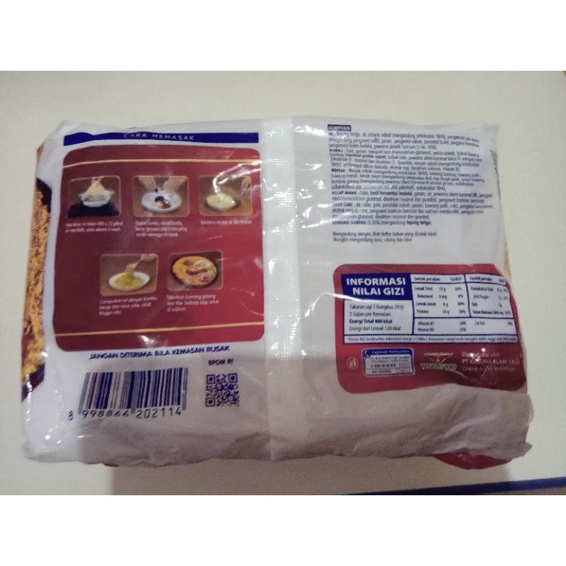 

sedap mie goreng 5's