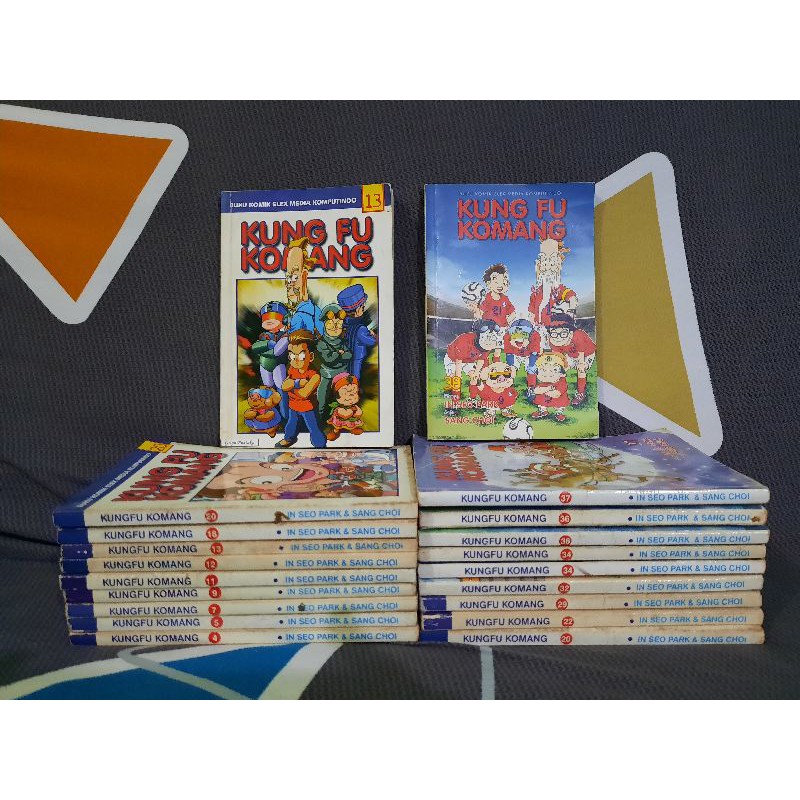 Buku Komik Kungfu Komang Kung fu Komang Cabutan Satuan Lengkap