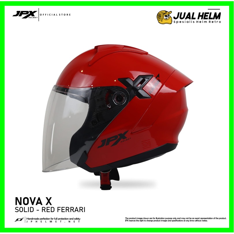 Helm JPX Nova X Red Ferrari