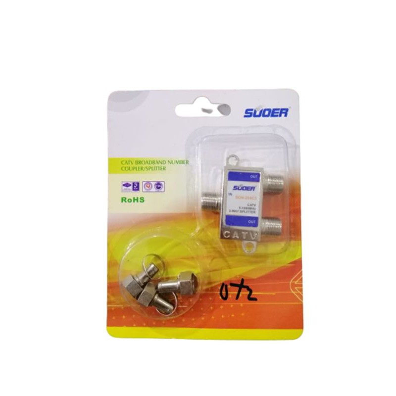 Splitter Antena CATV Suoer 2 Way 1-2