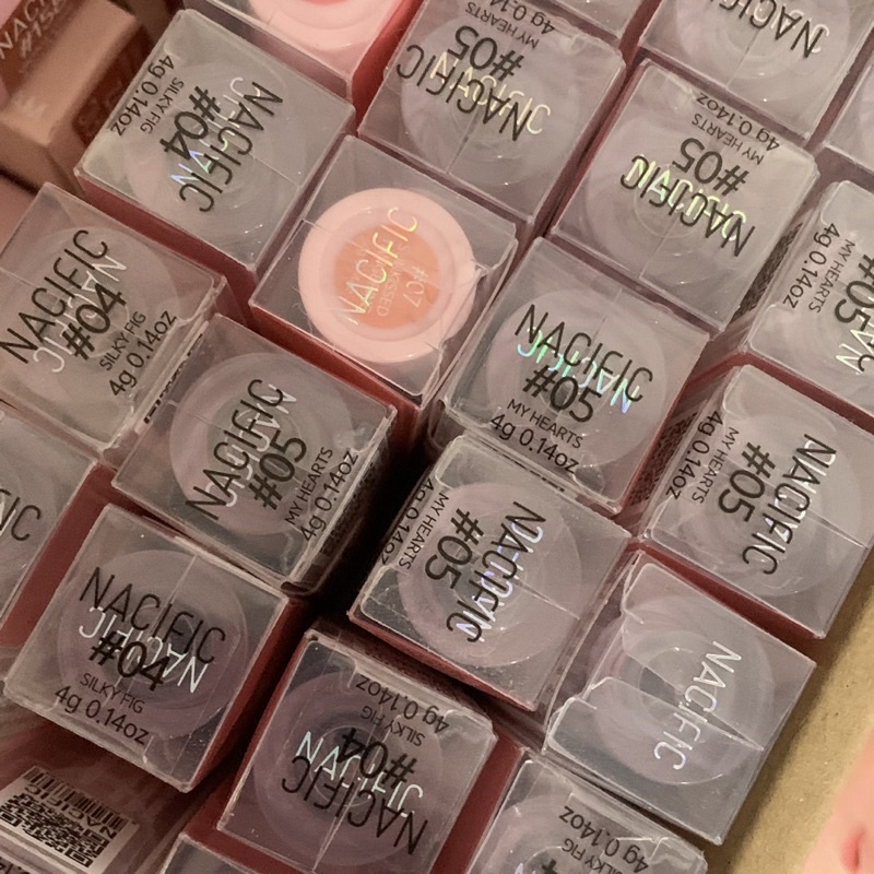 [CLEARANCE SALE] NACIFIC GLOSSY MOOD LIP TINT, CRUSH MOOD LIPCREAM, JUICY MOOD BLUSHER, WONDERPROOF 