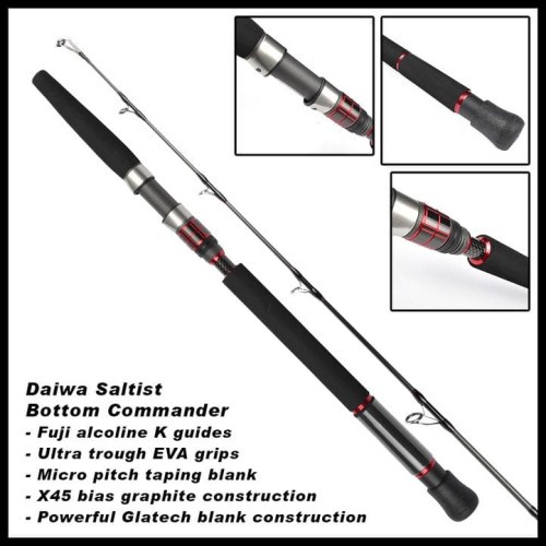 JORAN JIGGING DAIWA SALTIST BOTTOM COMMANDER 582MHS PE 2-4