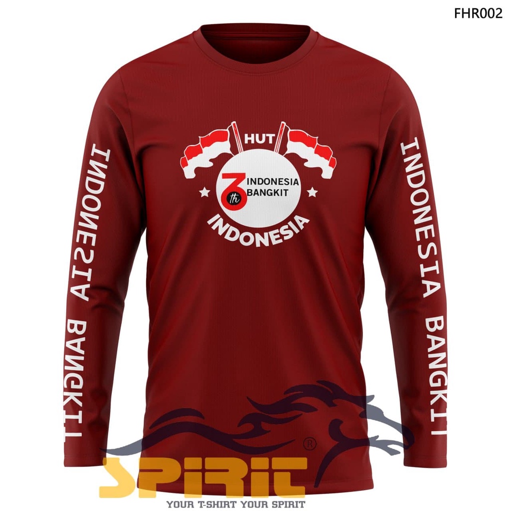 [NEW] BAJU KAOS 17 AGUSTUS 2021 KAOS HUT RI 76 BAJU 17 AGUSTUS 75 KATUN COMBAT LENGAN PANJANG