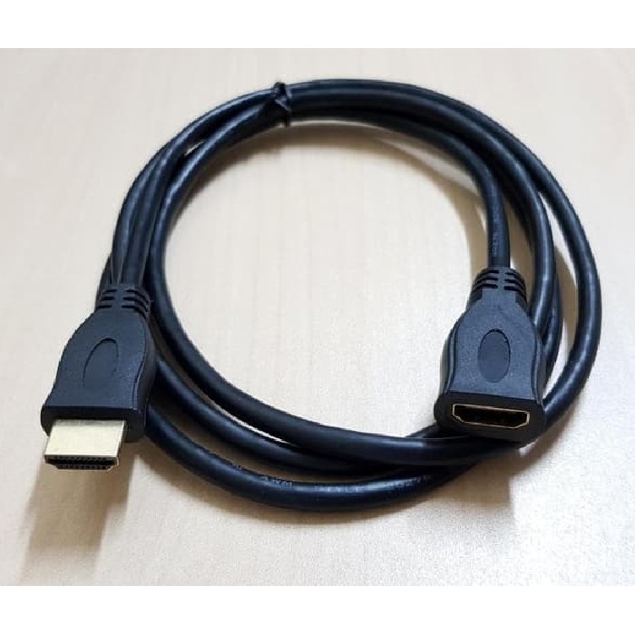 KABEL HDMI Perpanjangan MALE FEMALE 1.2 METER EXTENDER - EXTENSION