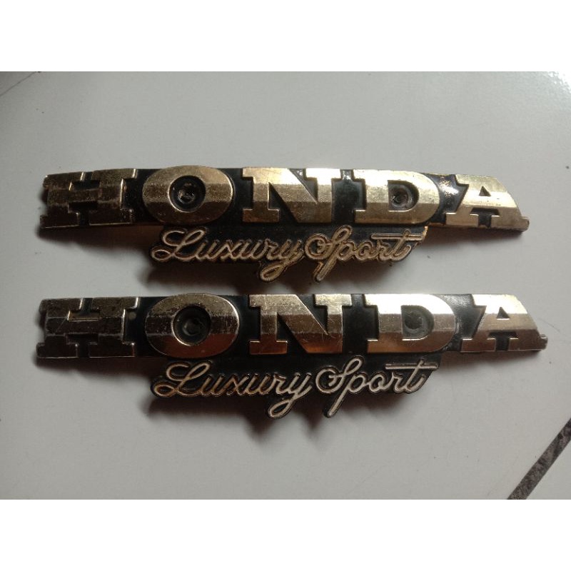 emblem tangki ori bawaan gl pro max