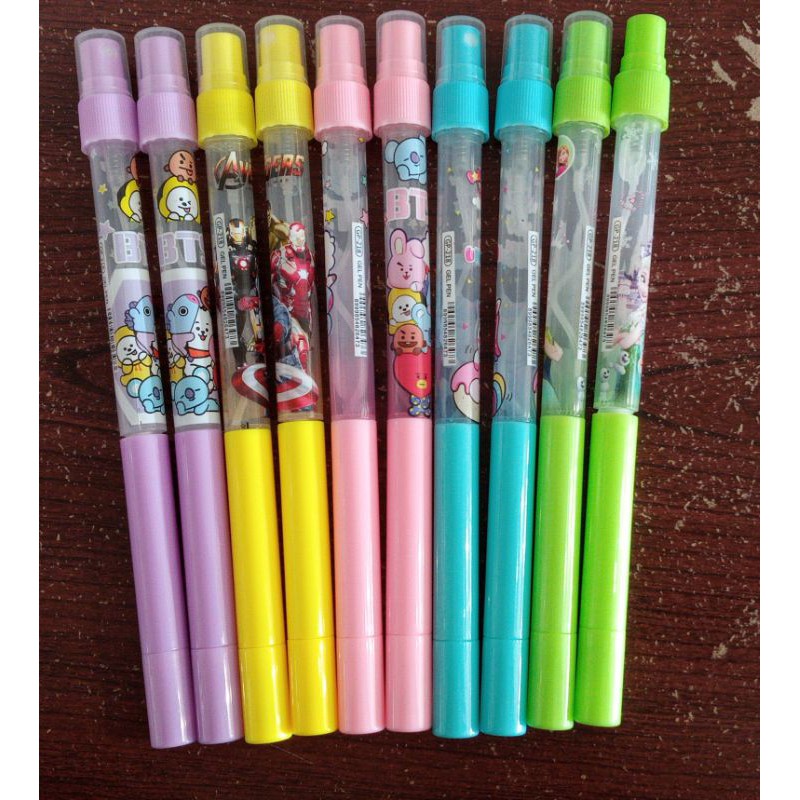 

PULPEN GEL NEW NORMAL KARAKTER/GEL PEN HANDSANITIZER/SANITIZER PEN KARAKTER!MURAHH!!