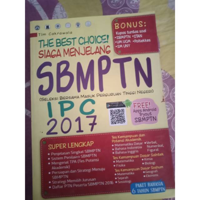 [BUKU BEKAS] BUKU SBMPTN
