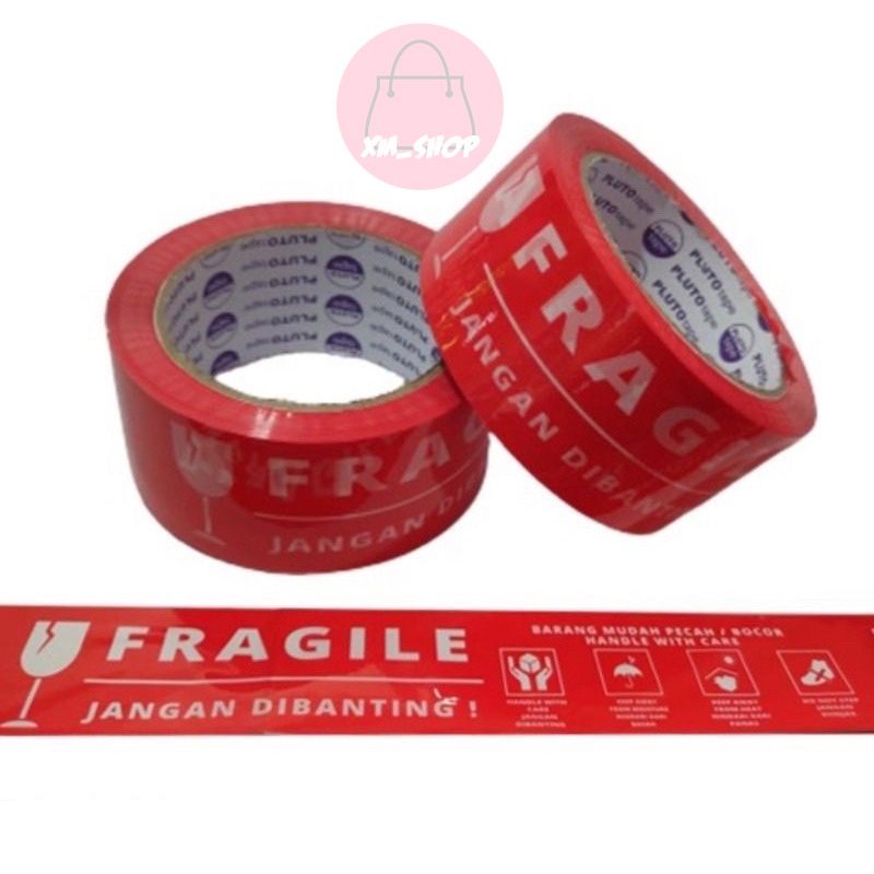 LAKBAN FRAGILE HANDLE WITH CARE 45MM*72YARD LAKBAN FRAGILE