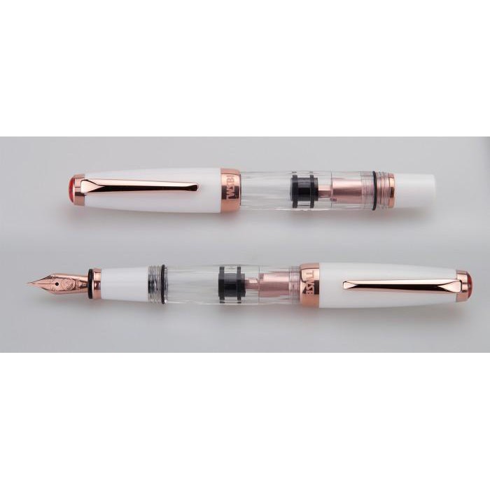 

Pena | Twsbi Diamond Mini White Rg Ii Fountain Pen Kualitas Terbaik