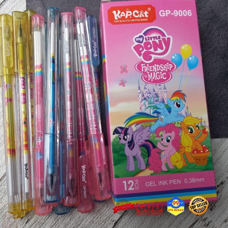 

#Terbagus Pulpen gel Segitiga/pen karakter/pulpen fancy/pena ✅HAPPY SHOPPING❤