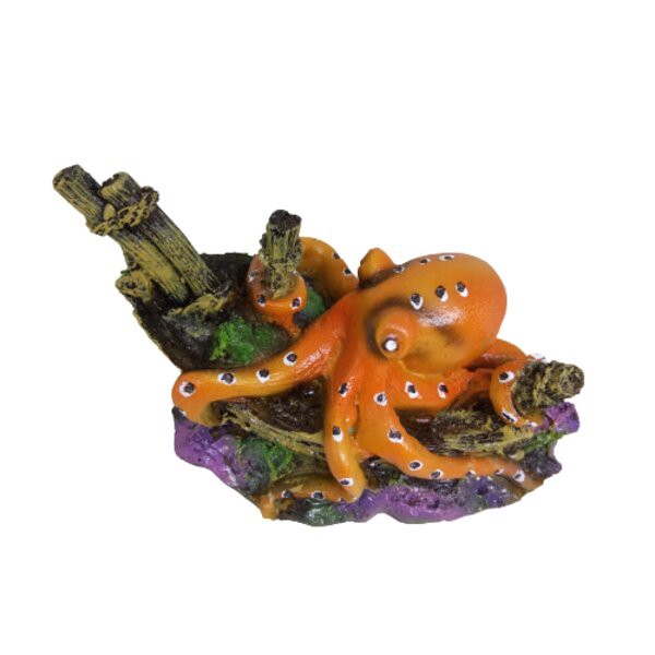 Gurita Kapal Pajangan Dekorasi Hiasan Aksesoris Aquarium Aquascape