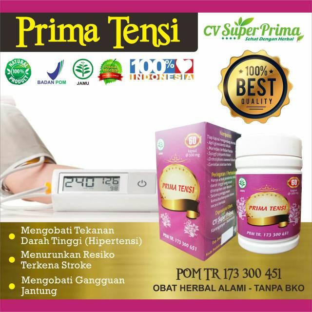 HERBAL TENSI/PRIMA TENSI/STROKE POM TR