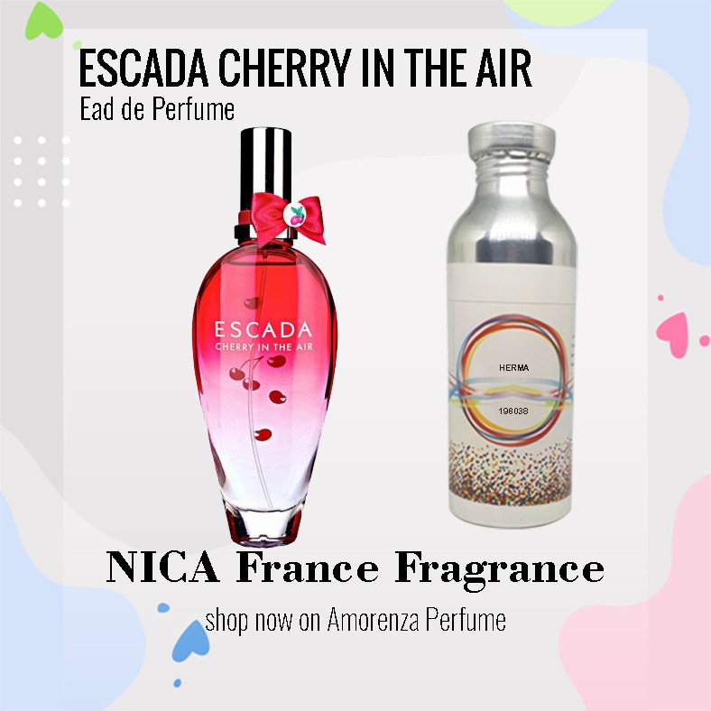 BIBIT PARFUM MURNI ESCADA CHERRY INTHE AIR - CERISE NICA FRAGRANCE 250 ML SEGEL PABRIK