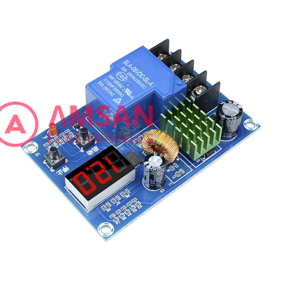 XH M604 / Modul Charger Otomatis cut off Aki Baterai 6-60V