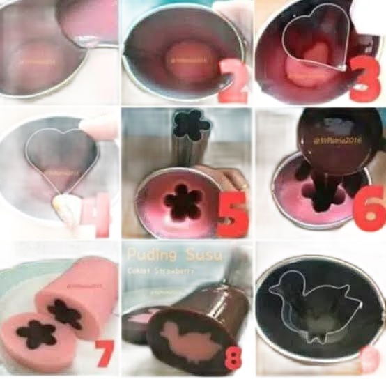 Cetakan loyang kue jelly tabung karakter / cetak loyang kue termurah