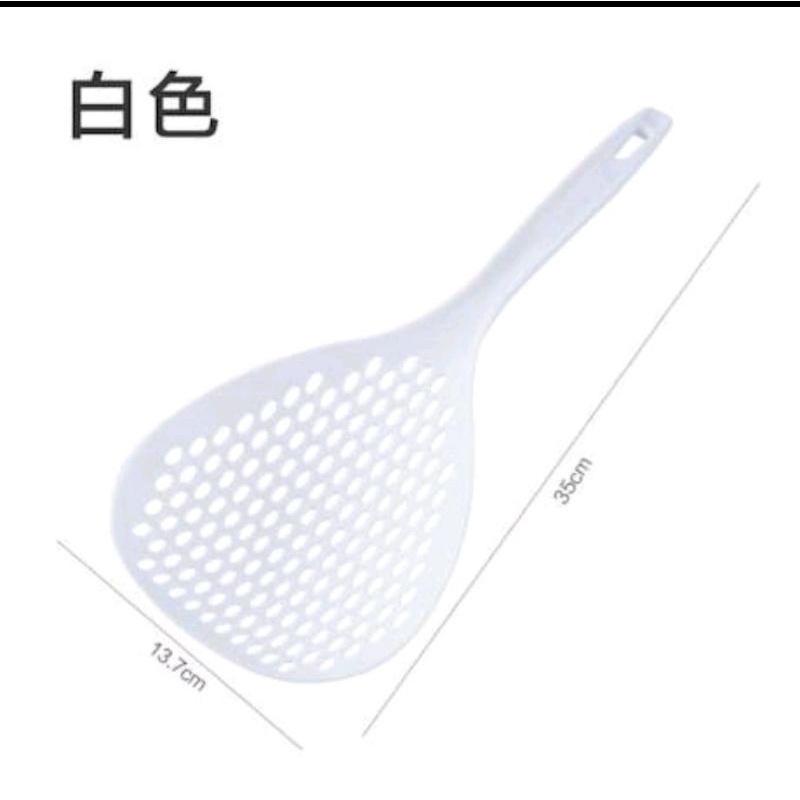 Sendok Saringan Mie Dan Sayuran Multifungsi Serbaguna Sendok Saring Masakan Serbaguna Sendok Tirisan