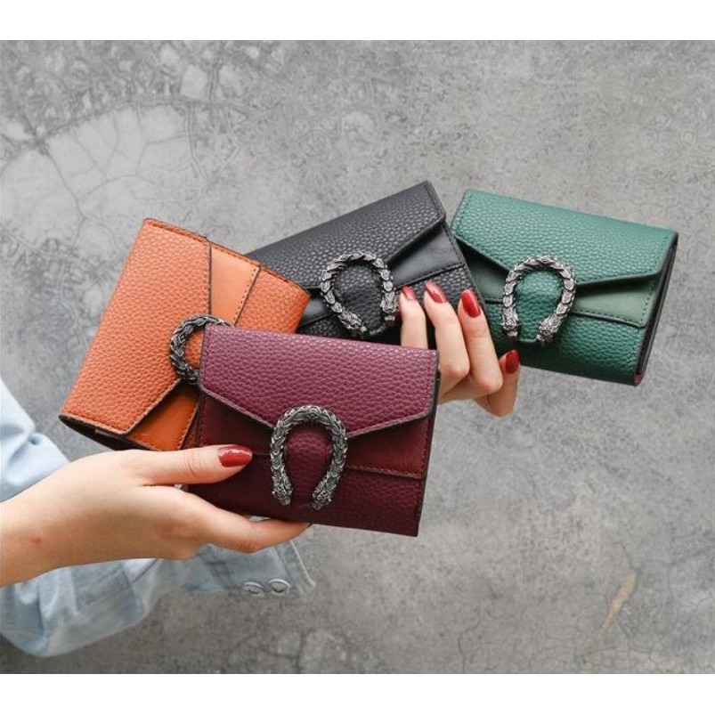 WD118 Dompet Lipat Wanita Import / Dompet Fashion