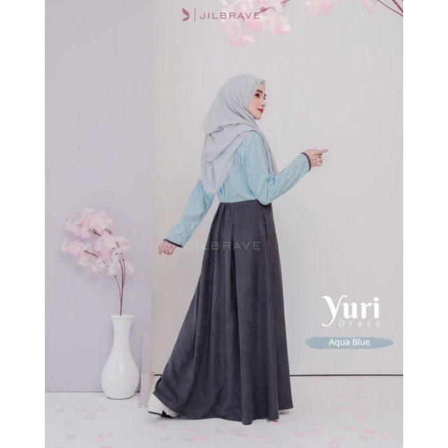 Yuri dress by Original Jilbrave.official size M (preloved)