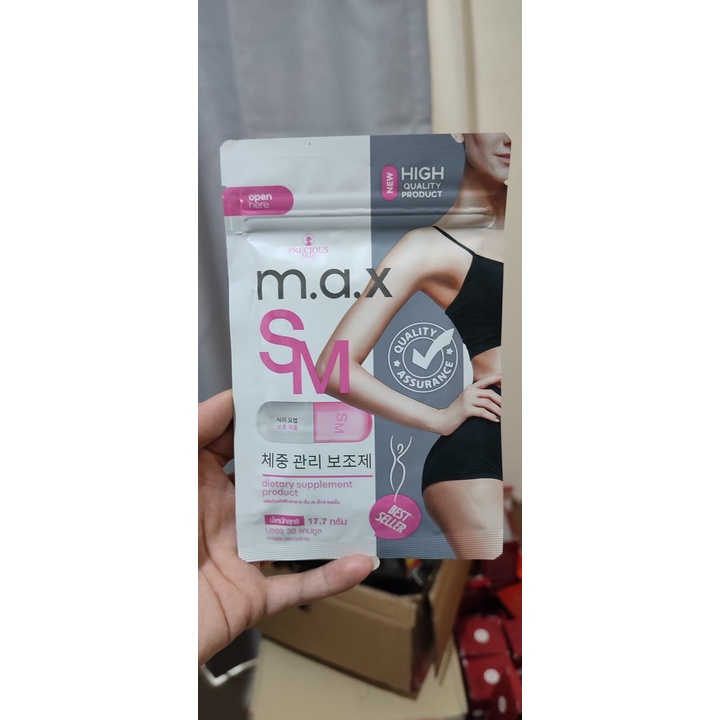 MAX Slim Plus 7 DAYS 7 KG WEIGHT LOSS Precious Skin | Suplemen Diet Tanpa Efek Samping