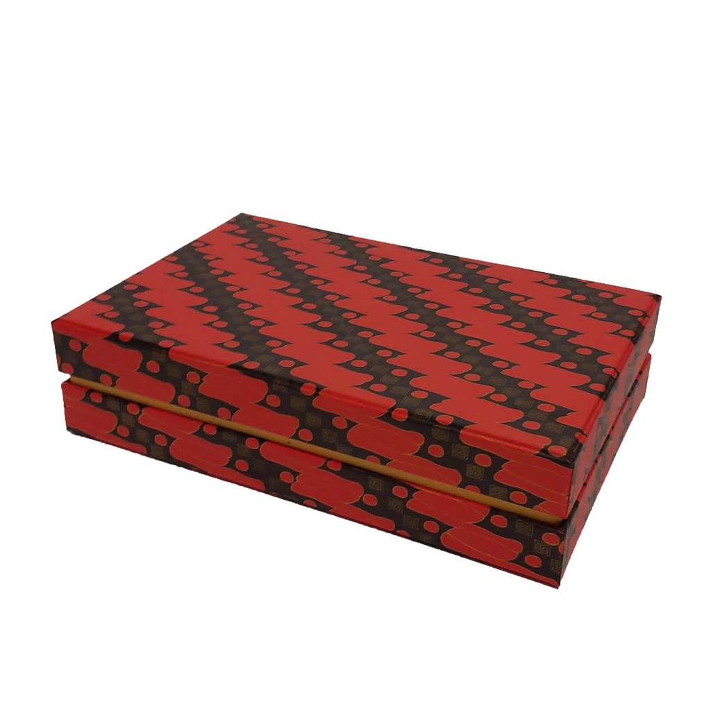 Box Batik Small - Parang Klasik Merah