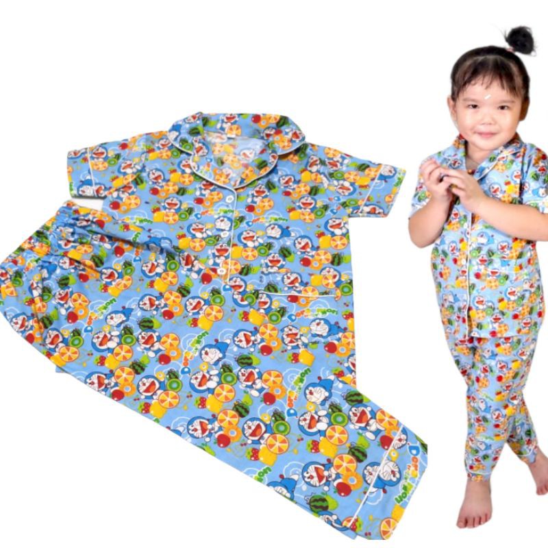 PIAMA COUPLE IBU DAN ANAK MOTIF KARAKTER