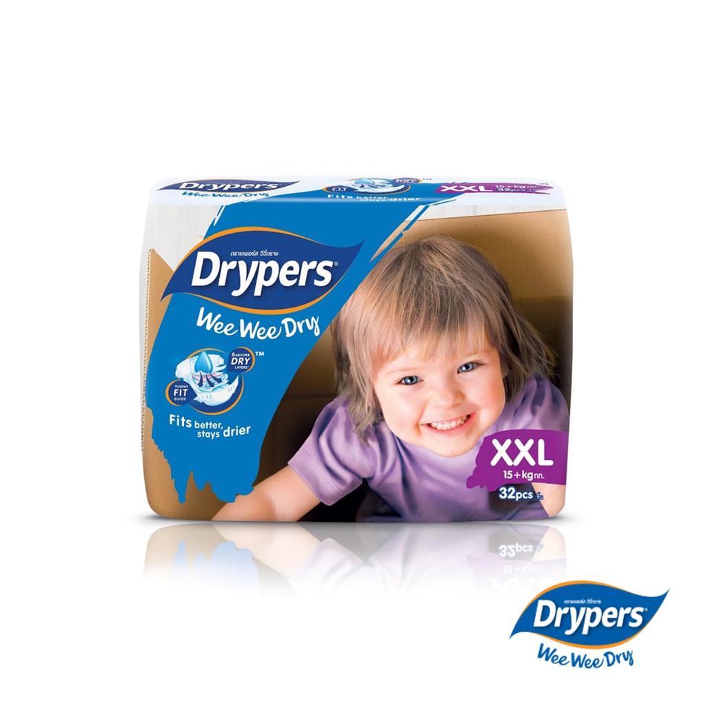 Drypers Wee Wee Dry XXL 32s