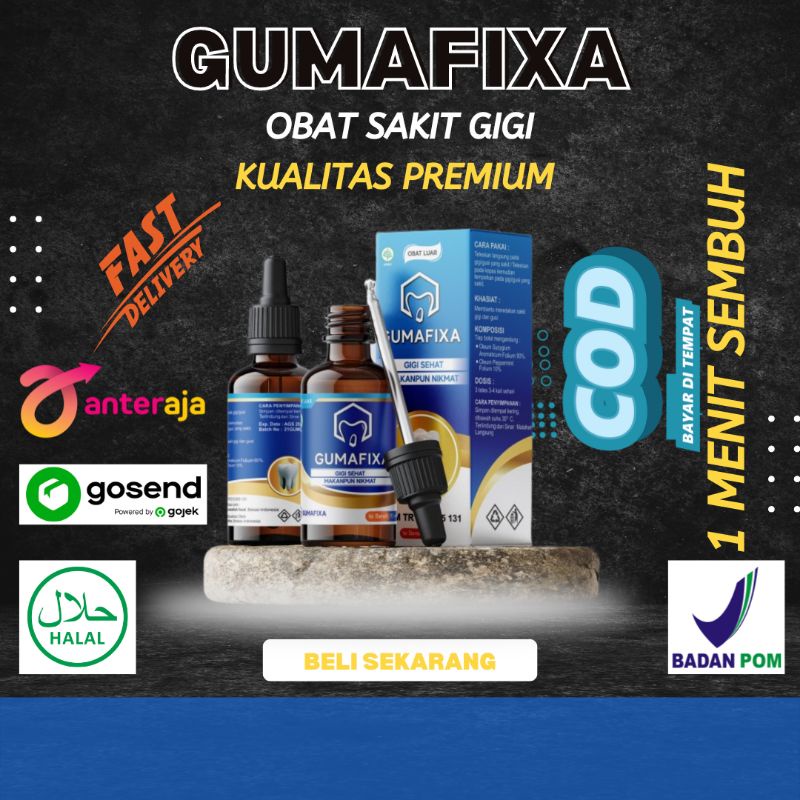 OBAT SAKIT GIGI AMPUH GIGI BERLUBANG GUSI BENGKAK MASALAH SAKIT GIGI