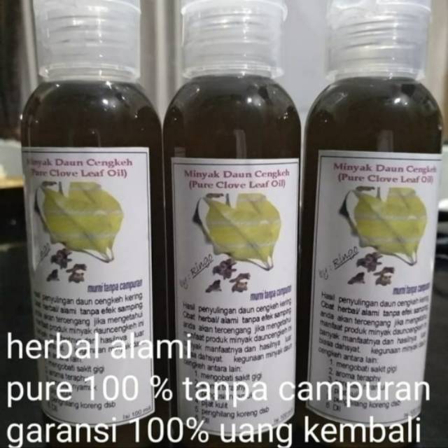 Jual Minyak Daun Cengkeh Murni, Pure Clove Leaf Oil, Minyak Atsiri ...