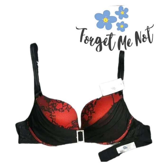Bra FMN Divya Black Red