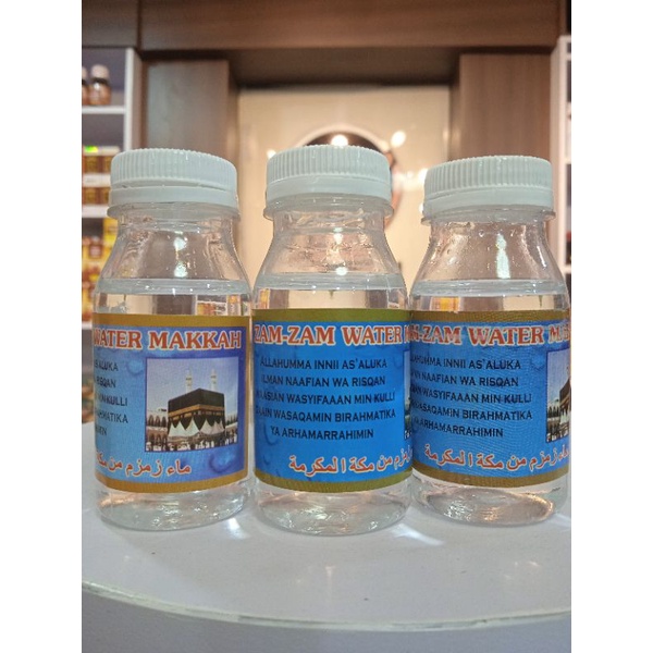 

Air Zamzam Botol 80ml Oleh Oleh Timur Tengah