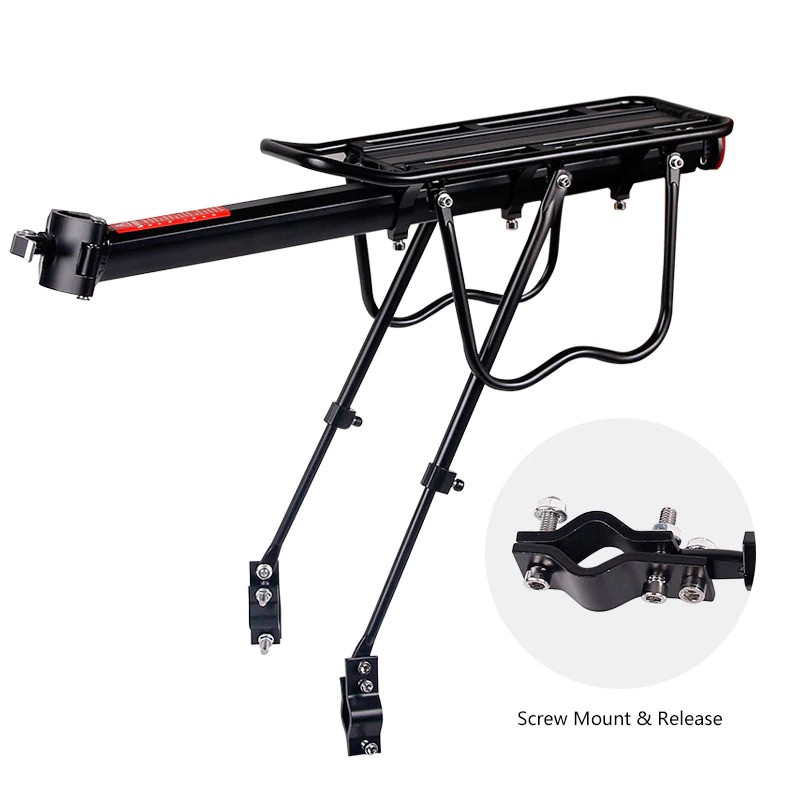 Boncengan Belakang Sepeda Luggage Carrier Rear Rack Quick Release - DEEMOUNT