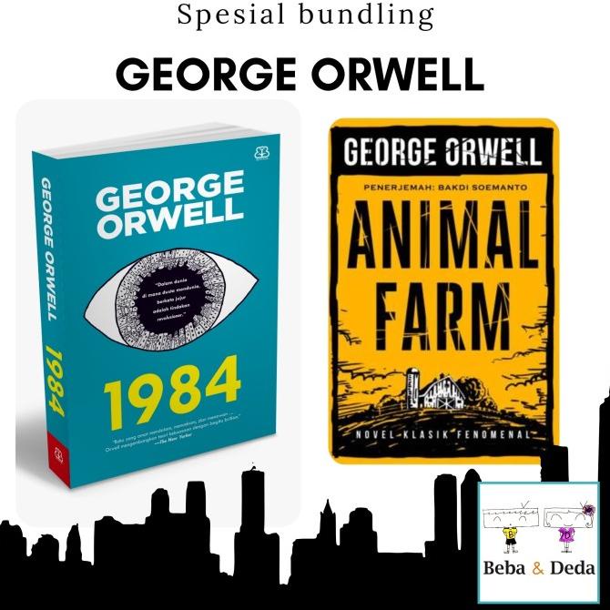 po 1984 george orwell , paket animal farm buku politik