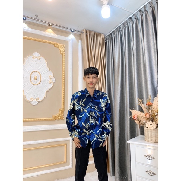 Batik lengan panjang #1225VINIA