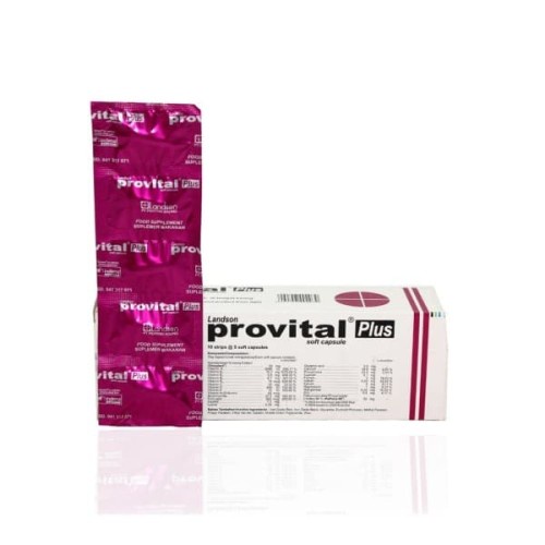 PROVITAL PLUS Strip Tablet - Multivitamin Daya Tahan Tubuh