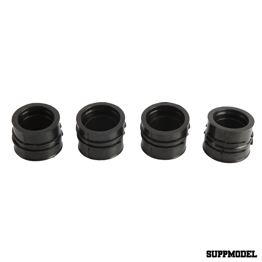 SPM 4Pcs Wear-resistant Corrosion Resistant Rubber Motorcycle Intake Manifold Boots Carburetor GPZ900R for Kawasaki ZX900A Ninja GPZ 900R