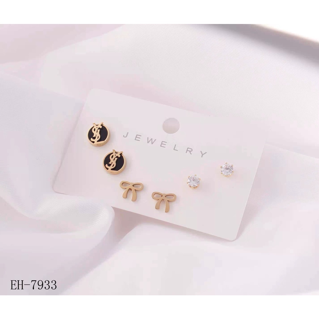 Anting Titanium Perhiasan Fashion 8182,7933