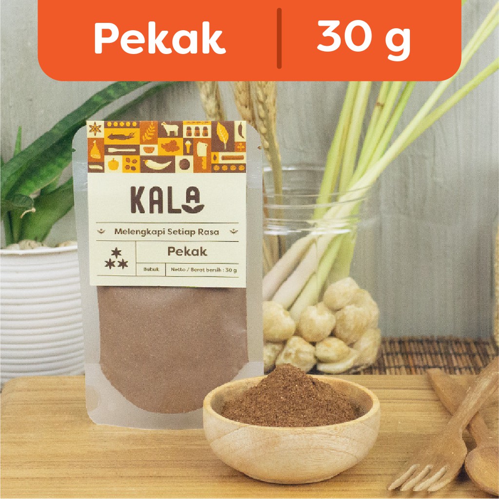 

Pekak Bubuk 30 gram Bumbu bubuk Murni Pekak Powder Bunga lawang Bubuk Bunga lawang Powder