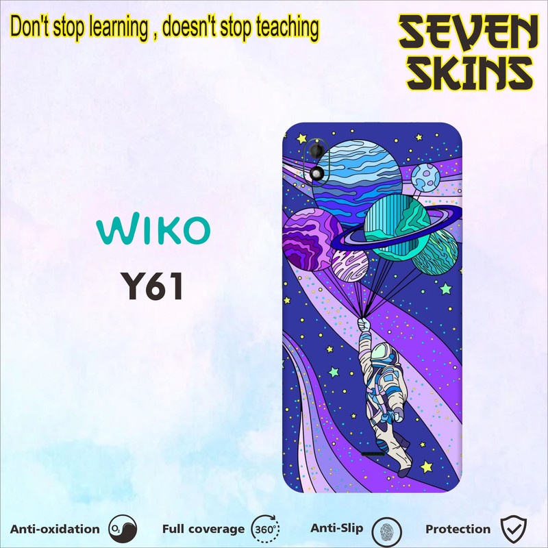 SKIN HANDPHONE DAPAT 2 PCS  WIKO Y61 ASTRONUD