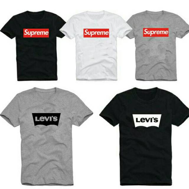  KAOS SUPREME MURAH ABG TIKTOK GAUL KEKINIAN JAMAN NOW 