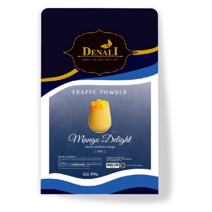 

DISKON - (BISA COD) Denali mango delight powder 800 gram