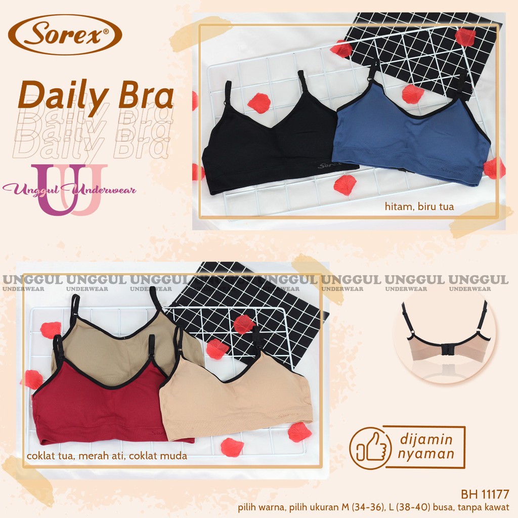 SOREX Bra Busa Tanpa Kawat Art 11177 / SOREK BH