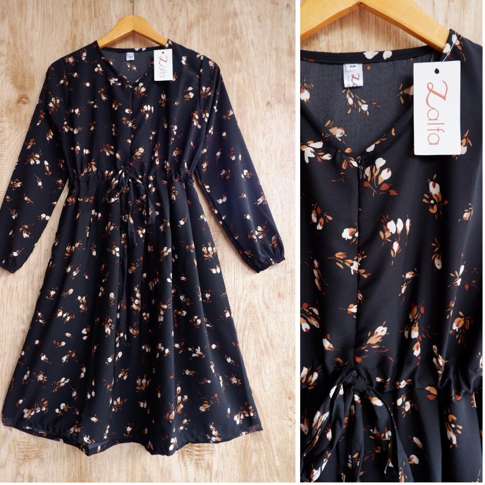 FALISHA tunic by ZALFA outfit / Tunik motif / Tunik bunga / Tunik wanita murah ‑ Sda31au22ѕ