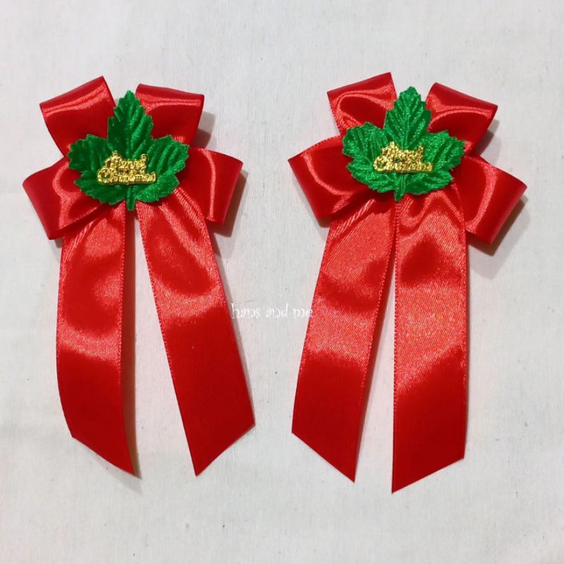 

Hiasan Pita Hampers Kado Bingkisan Natal Merry Christmas